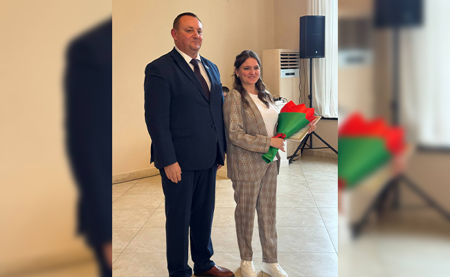 Сотрудница ОАО «Могилевские семена трав» награждена ко Дню матери