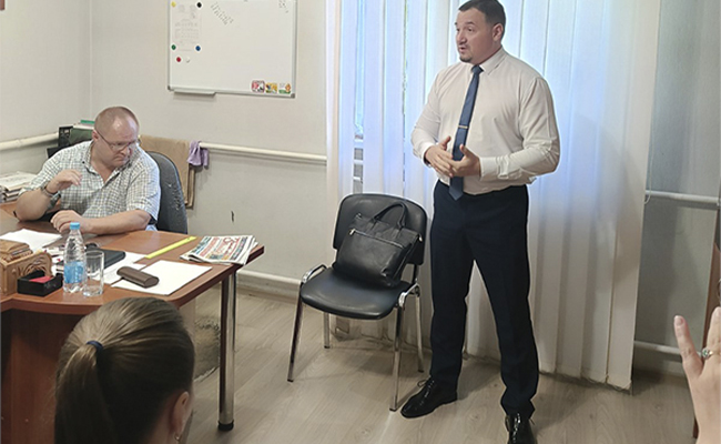 В ОАО «Могилевские семена трав» 16.07.2026г. прошел Единый день информирования на тему ОБЕСПЕЧЕНИЕ БЕЗОПАСНОСТИ ЖИЗНЕДЕЯТЕЛЬНОСТИ